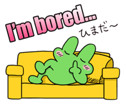 English & Japanese translation Sticker2 sticker #9005716