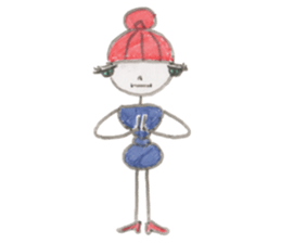 Miss ant sticker #9005820