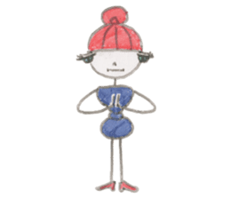 Miss ant sticker #9005820