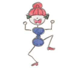 Miss ant sticker #9005821