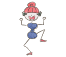 Miss ant sticker #9005821