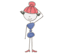 Miss ant sticker #9005826