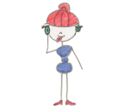 Miss ant sticker #9005831