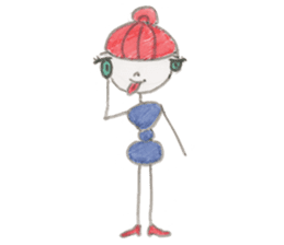 Miss ant sticker #9005831