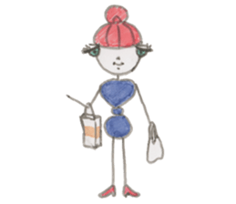 Miss ant sticker #9005838