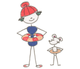 Miss ant sticker #9005839