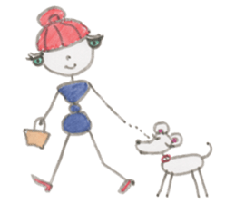 Miss ant sticker #9005840