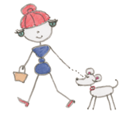 Miss ant sticker #9005840