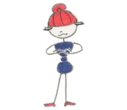 Miss ant sticker #9005845