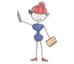 Miss ant sticker #9005847