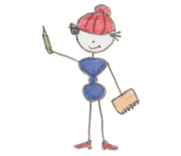 Miss ant sticker #9005847