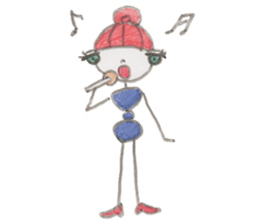 Miss ant sticker #9005849