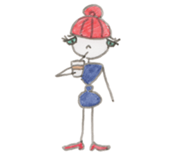 Miss ant sticker #9005850