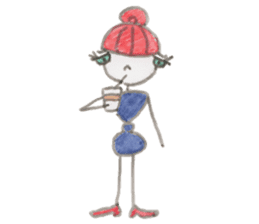 Miss ant sticker #9005850