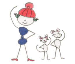 Miss ant sticker #9005854