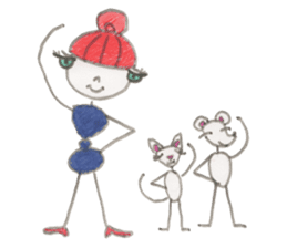 Miss ant sticker #9005854