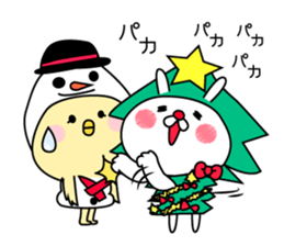 Rabbit and piyo2 sticker #9005943