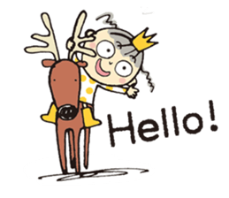 Cocoa princess winter sticker #9006337