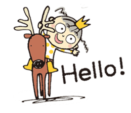 Cocoa princess winter sticker #9006337