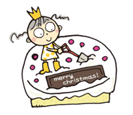 Cocoa princess winter sticker #9006339
