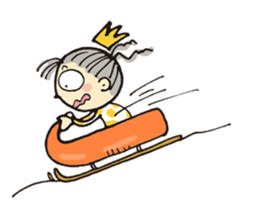 Cocoa princess winter sticker #9006341