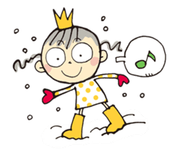 Cocoa princess winter sticker #9006347