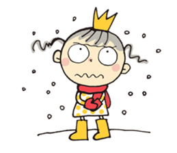 Cocoa princess winter sticker #9006348