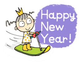 Cocoa princess winter sticker #9006351