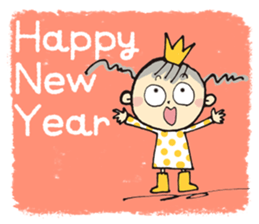 Cocoa princess winter sticker #9006359