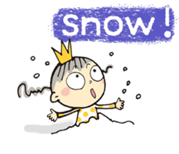Cocoa princess winter sticker #9006366