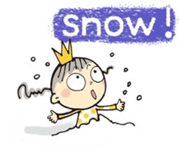 Cocoa princess winter sticker #9006366