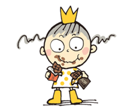 Cocoa princess winter sticker #9006368