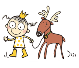 Cocoa princess winter sticker #9006371