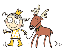 Cocoa princess winter sticker #9006371