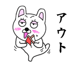 Referee rabbit sticker #9006782