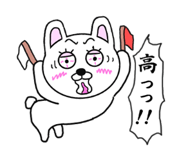 Referee rabbit sticker #9006794