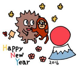 Everyday life of moja 3.e sticker #9006873