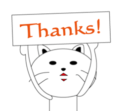 kokeshi cat sticker #9006998