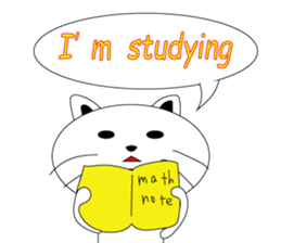 kokeshi cat sticker #9007003