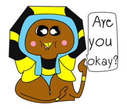 Egypt Dion sticker #9007019