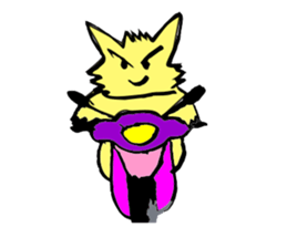 Mas Bunder and the Meongs sticker #9007272
