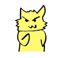 Mas Bunder and the Meongs sticker #9007274