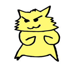 Mas Bunder and the Meongs sticker #9007283