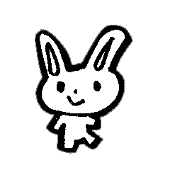 kawaii Rabbit and squirrel kawaii