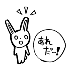 kawaii Rabbit and squirrel kawaii sticker #9007345