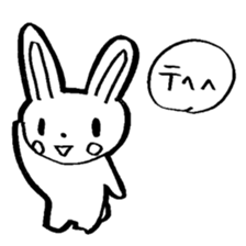 kawaii Rabbit and squirrel kawaii sticker #9007350