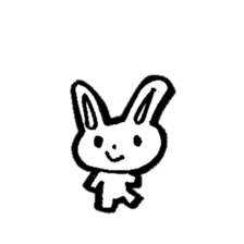 kawaii Rabbit and squirrel kawaii sticker #9007351