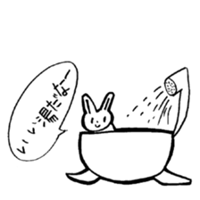 kawaii Rabbit and squirrel kawaii sticker #9007357