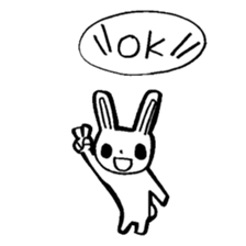 kawaii Rabbit and squirrel kawaii sticker #9007366