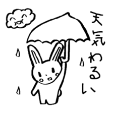 kawaii Rabbit and squirrel kawaii sticker #9007368